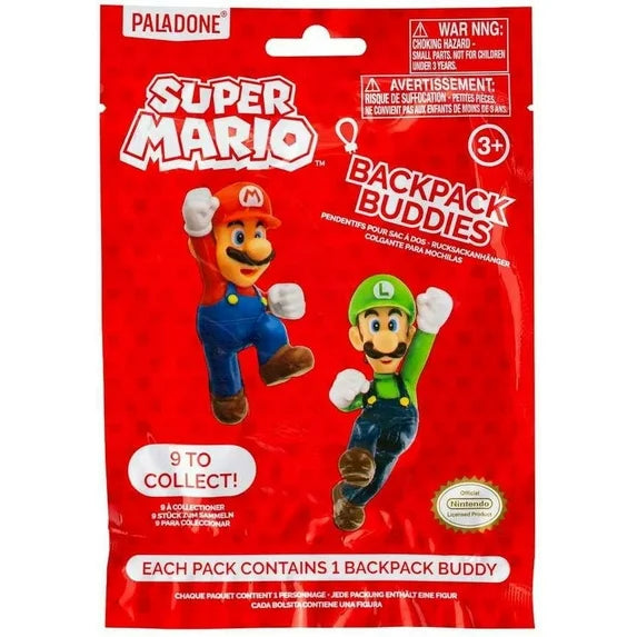 Super Mario Backpack Buddies Blind Bag