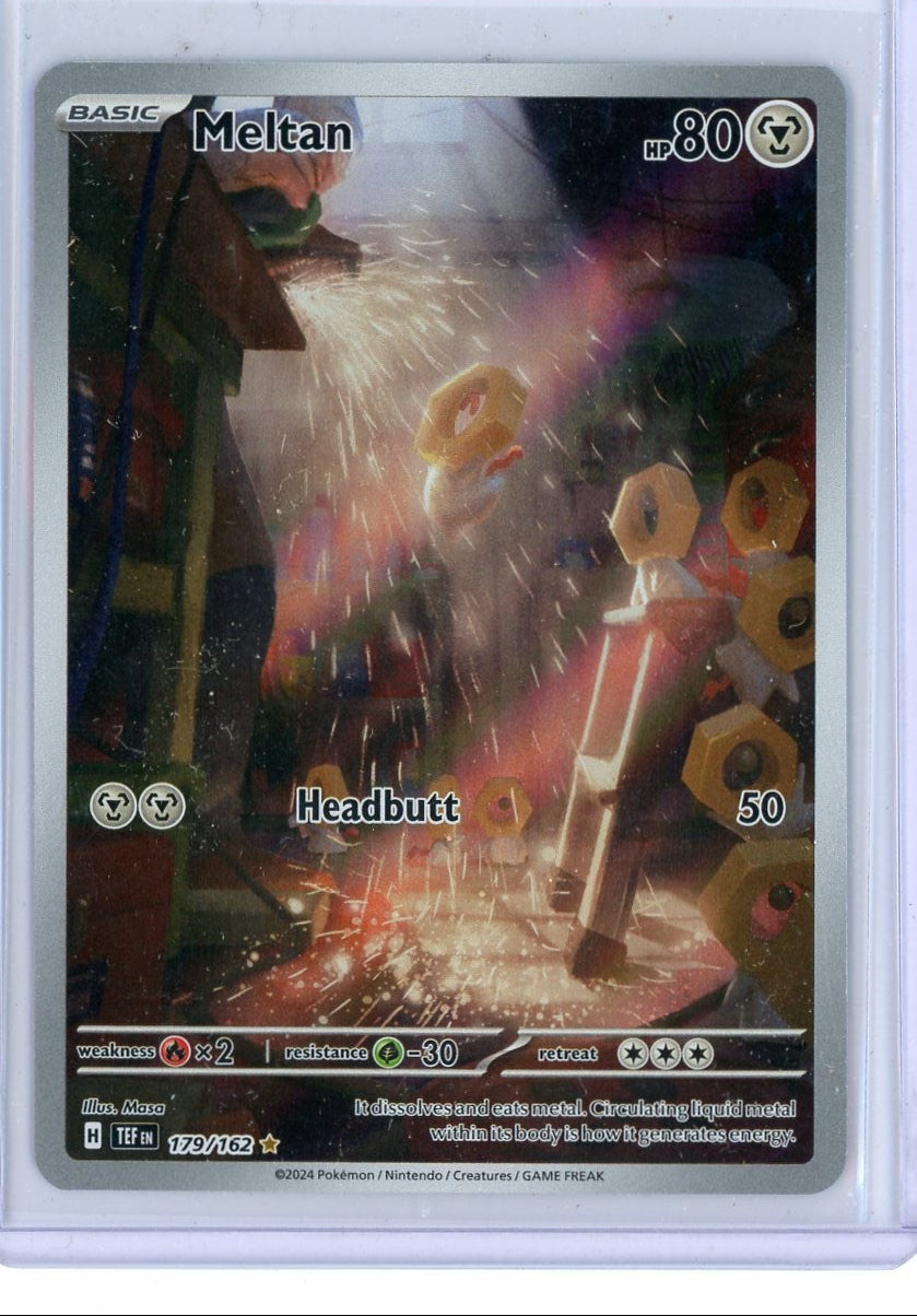 Meltan Pokémon Temporal Forces Illustration Rare #179/162