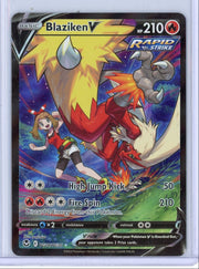 Blaziken V Pokémon Silver Tempest Trainer Gallery #TG14/TG30
