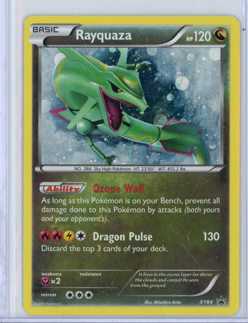 Rayquaza Pokémon XY Black Star Promo #XY64