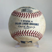 Wander Franco MLB Game Used Flyout From 43 Game On Base Streak 08/24/21