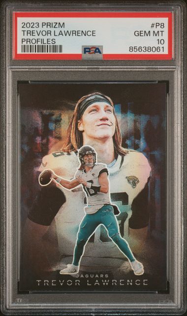 Trevor Lawrence 2023 Panini Prizm Profiles PSA 10