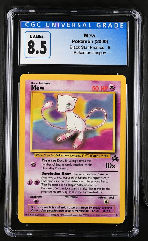 Mew 2000 Pokemon Black Star Promos 