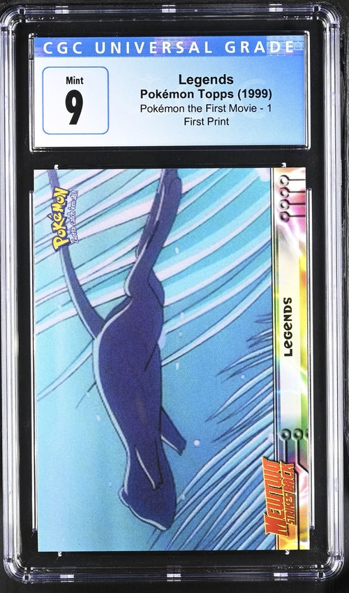 Legends Pokémon 1999 Topps The First Movie First Print CGC 9