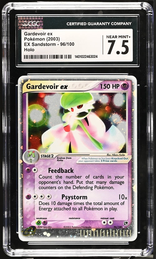 Gardevoir ex Pokémon 2003 EX Sandstorm Holo 