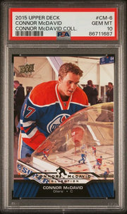 Connor McDavid 2015 Upper Deck McDavid Collection #CM6 PSA 10