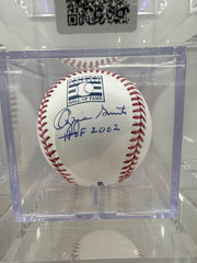 Ozzie Smith Autograph Baseball "HoF 2002" Inscription Fanatics COA