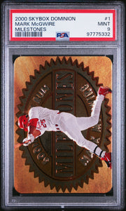 Mark McGwire 2000 Skybox Dominion Milestones PSA 9