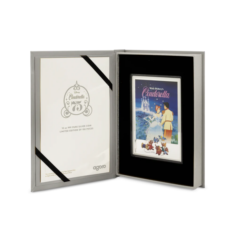 Disney Princess - Cinderella 75th Anniversary Poster Coin- New Zealand Mint
