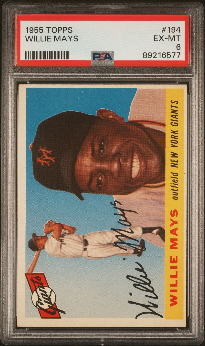 Willie Mays 1955 Topps 