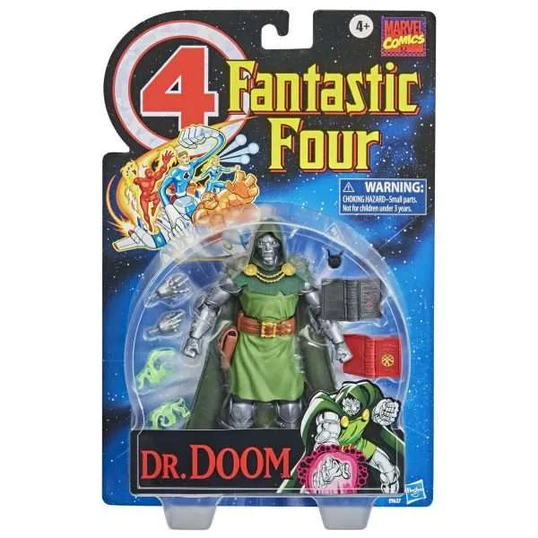 Doctor Doom Marvel Legends Fantastic Four Retro Card Series Action Figure