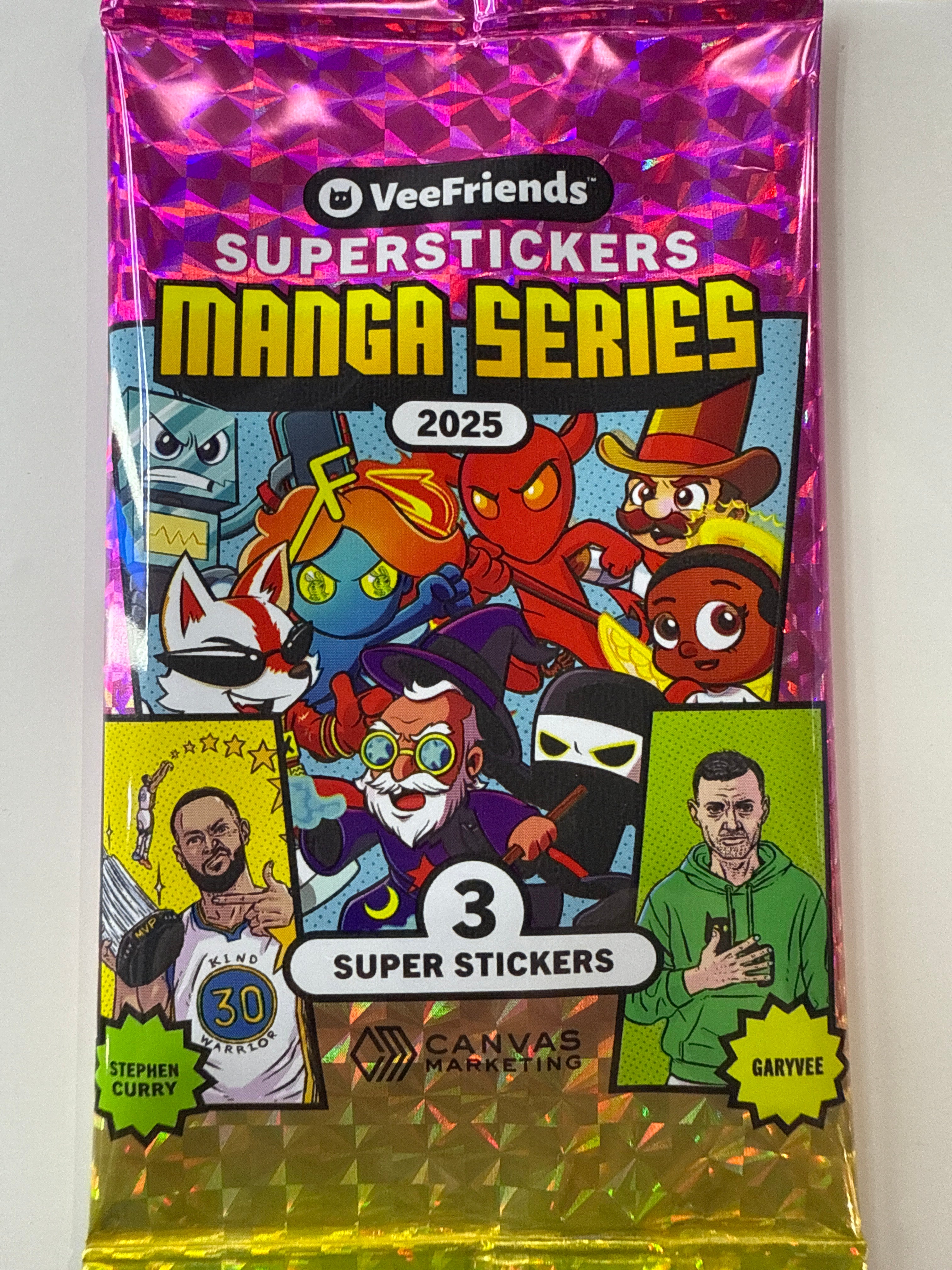 2025 VeeFriends Superstickers Manga Series Pack