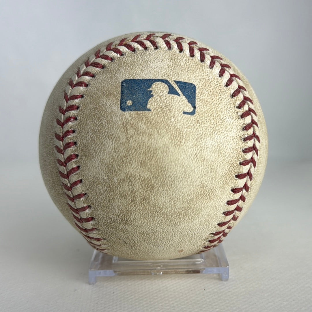 Bryce Harper MLB Game Used Pitch In Dirt From NL ROTY Year 07/01/12