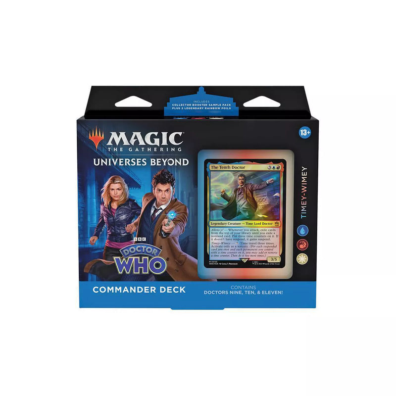 Magic The Gathering Doctor Who Commander Deck Timey-Wimey