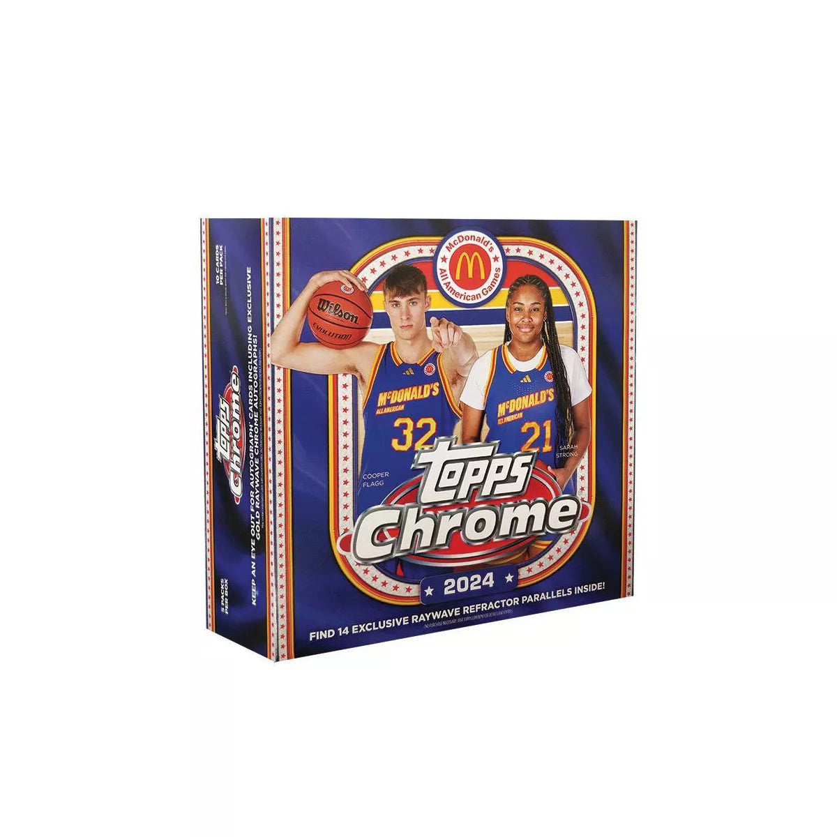 2024 Topps Chrome McDonalds All American Mega Box