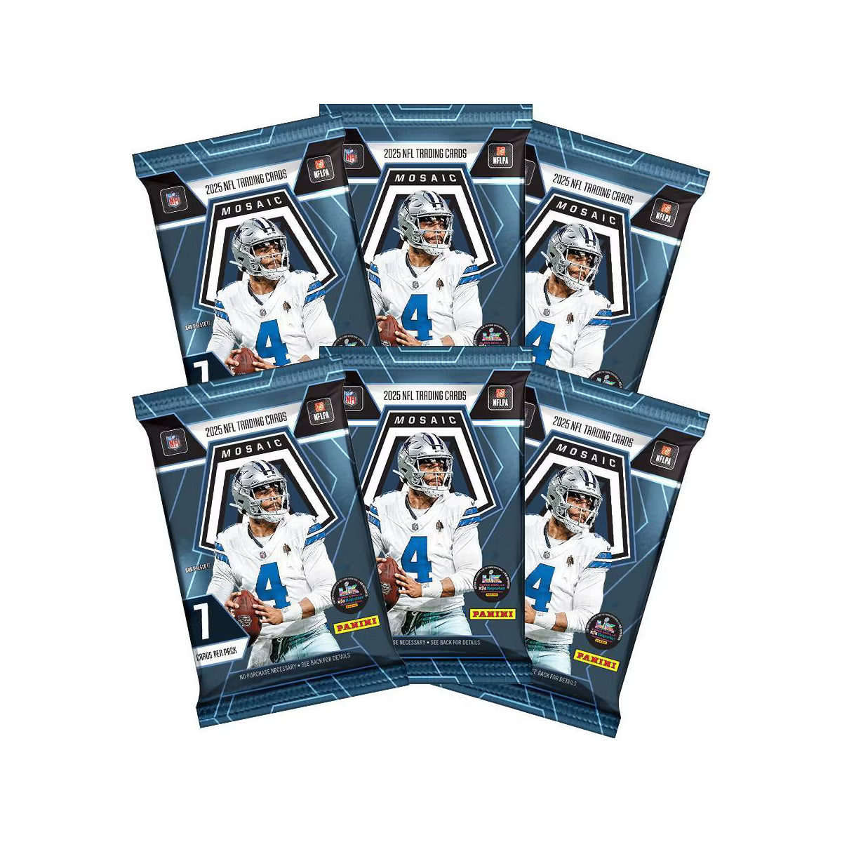 2025 Panini Mosaic Football Retail Mega Box