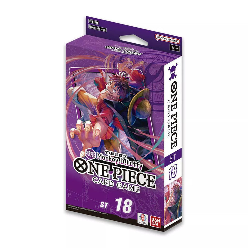 One Piece ST-18 Starter Deck: Purple - Monkey D Luffy