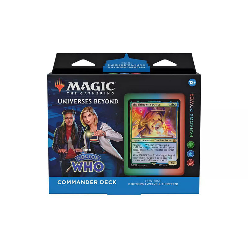 Magic The Gathering Doctor Who Commander Deck Paradox Power