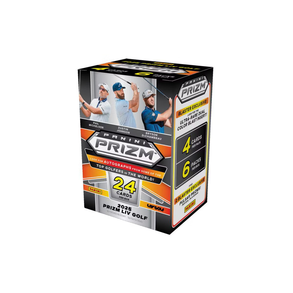 2025 Panini Prizm LIV Golf Blaster 20 Box Case