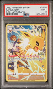 Jolteon Pokemon Brilliant Stars Trainer Gallery #TG04/TG30 PSA 9