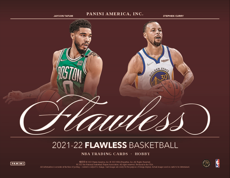 2021-22 Panini Flawless Basketball Hobby 2 Box Case