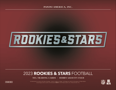 2023 Panini Rookies & Stars Football Hobby Gravity Feed Box