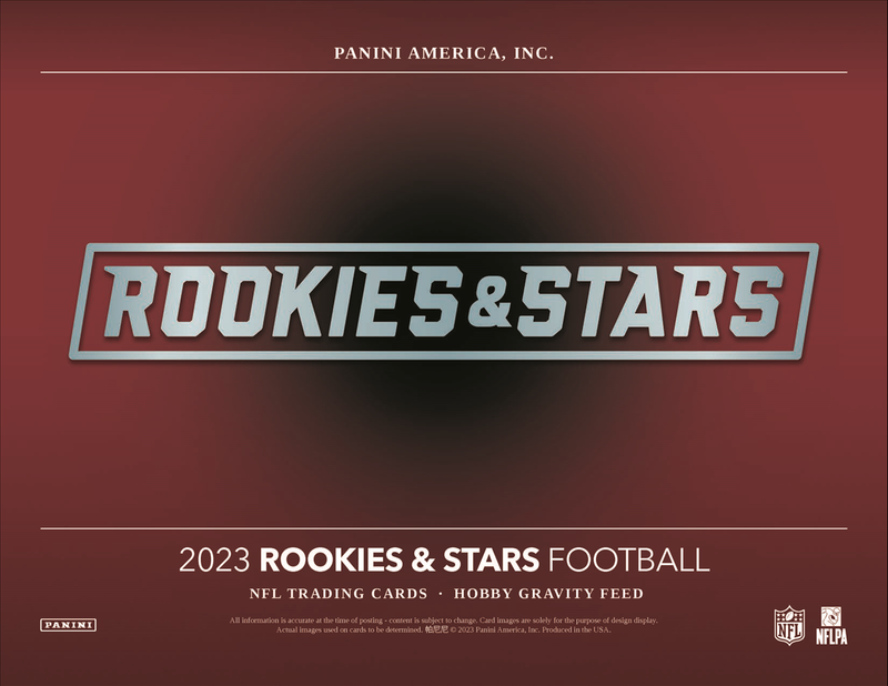 2023 Panini Rookies & Stars Football Hobby Gravity Feed Pack