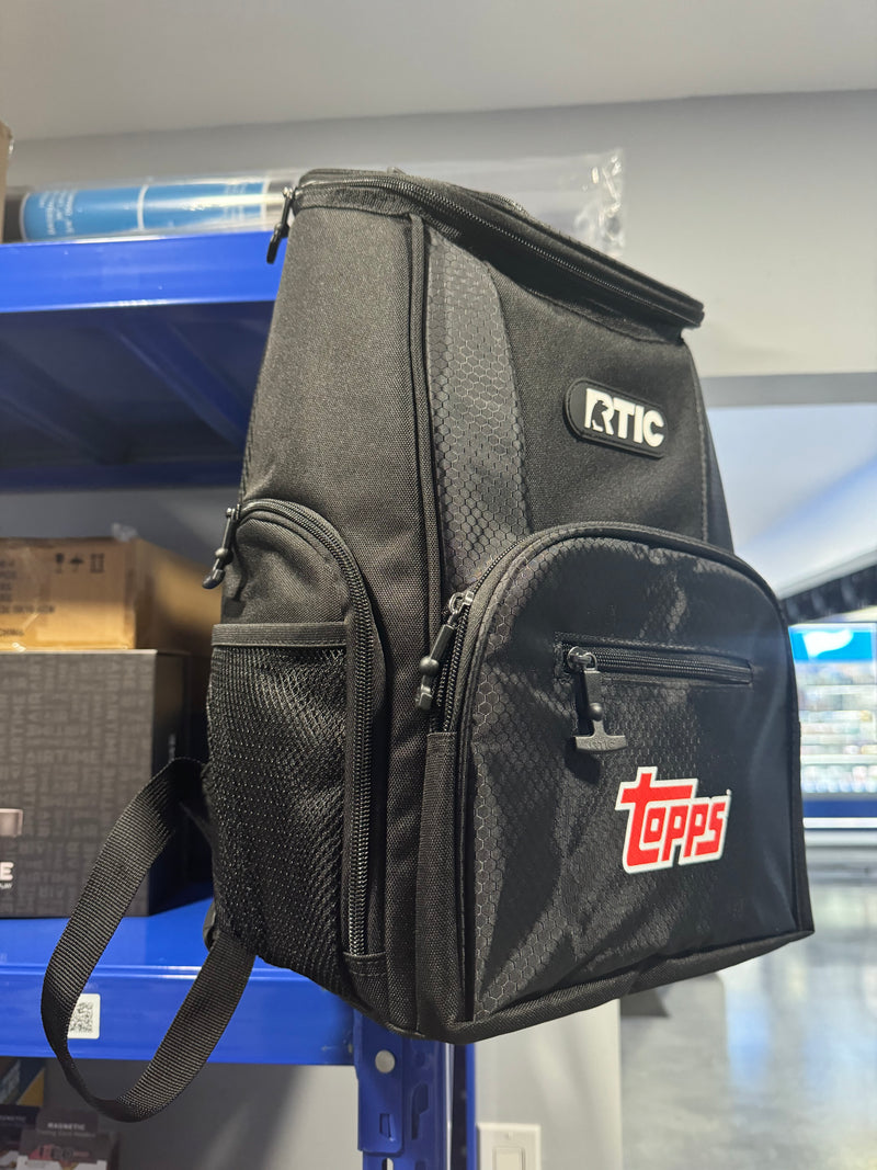 RTIC Outdoors x Topps 15-can cooler backpack