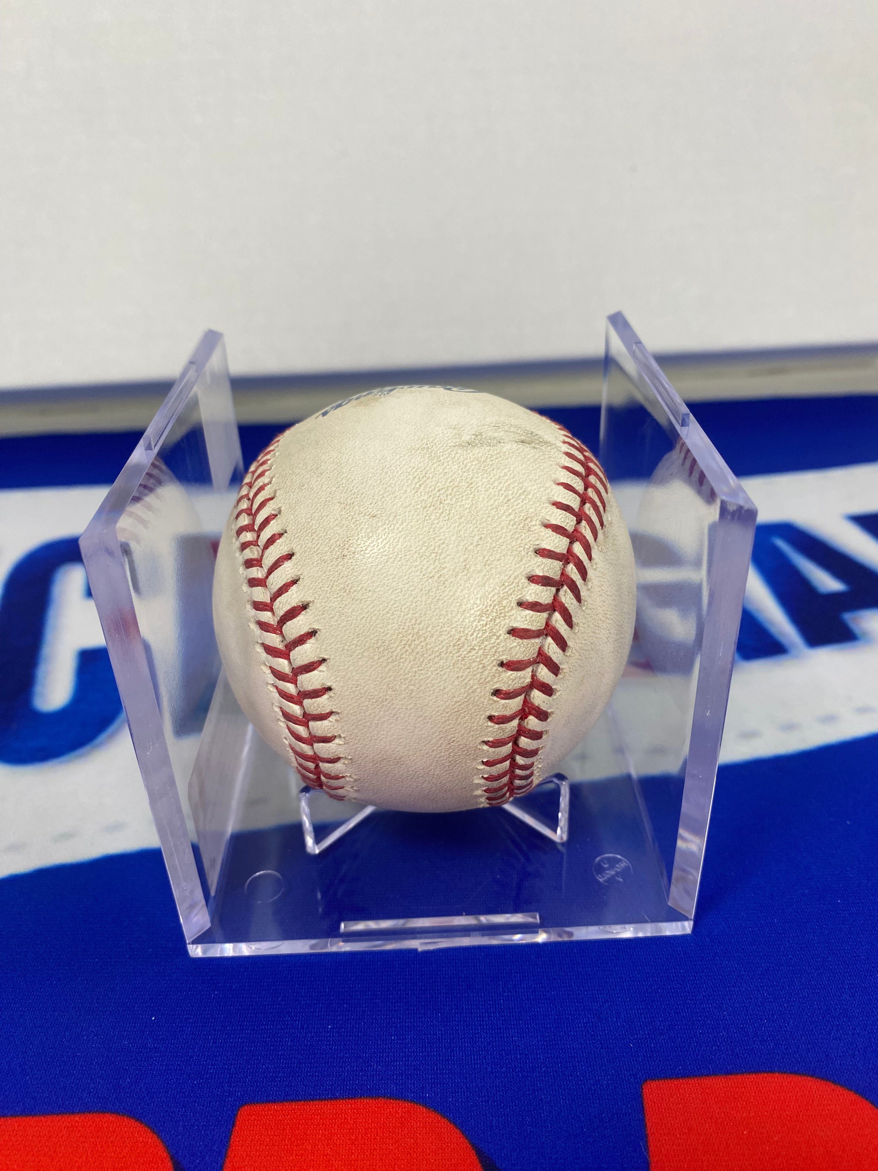 Nolan Arenado MLB Game Used Single Career Hit 770 09/01/17