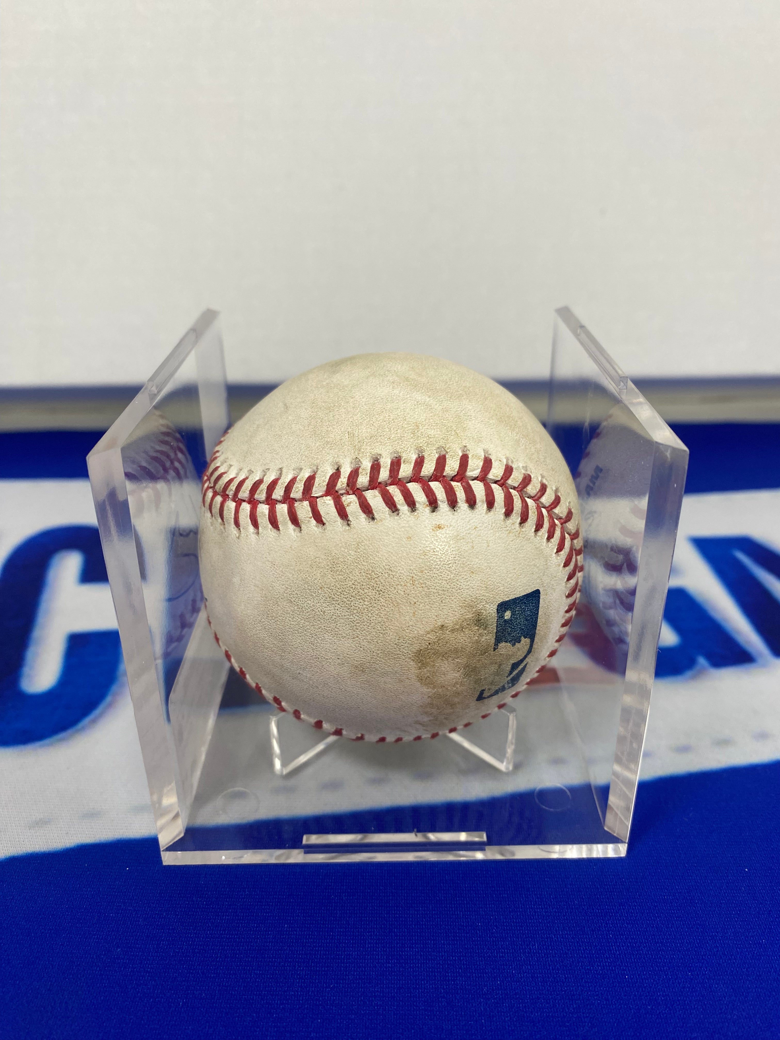 Paul Goldschmidt Autographed MLB Game Used Single Career Hit 771 07/17/16