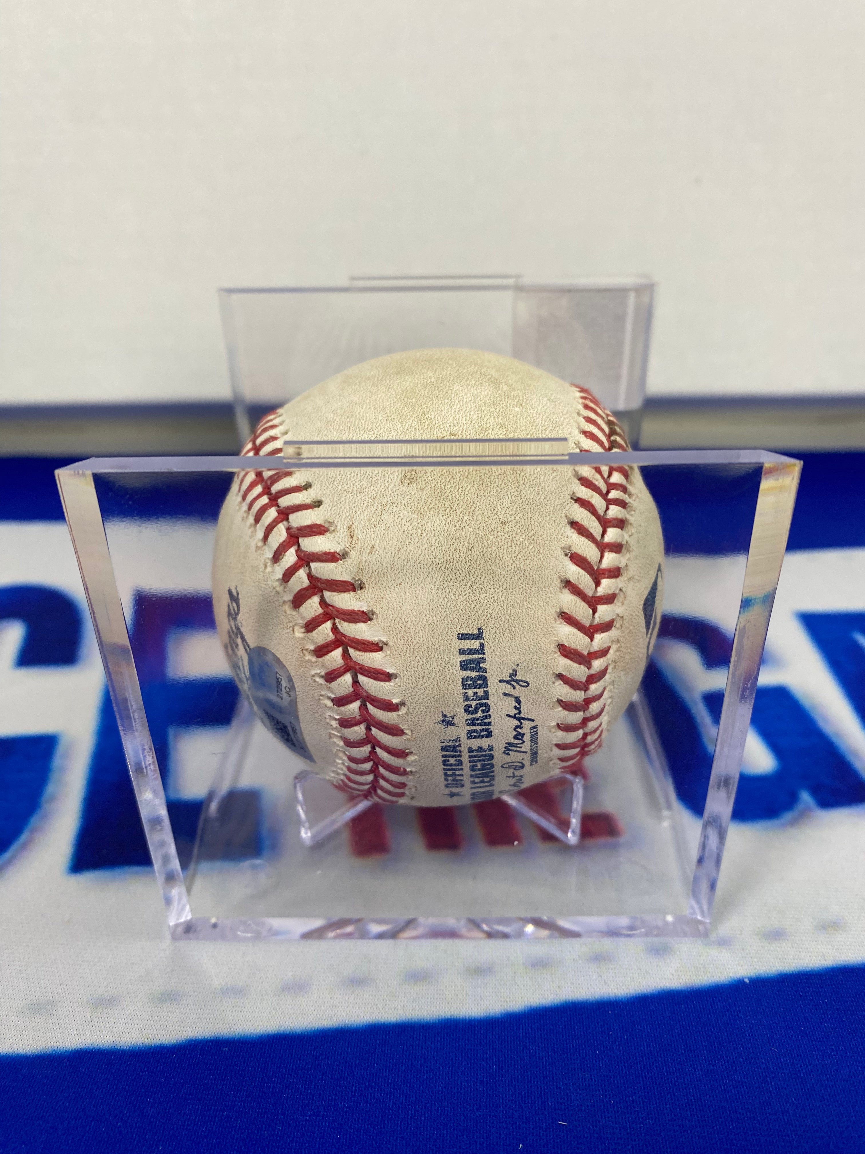 Miguel Cabrera Autographed MLB Game Used Double Career Hit 2659 Double 551 RBI 1628 1629 04/25/18