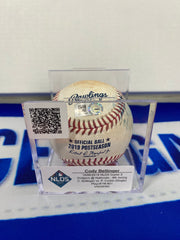 Cody Bellinger MLB Game Used Single From 2019 NLDS Playoff Hit 21 10/06/19