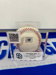 Fernando Tatis Jr. MLB Game Used Single Career Hit 32 06/07/19