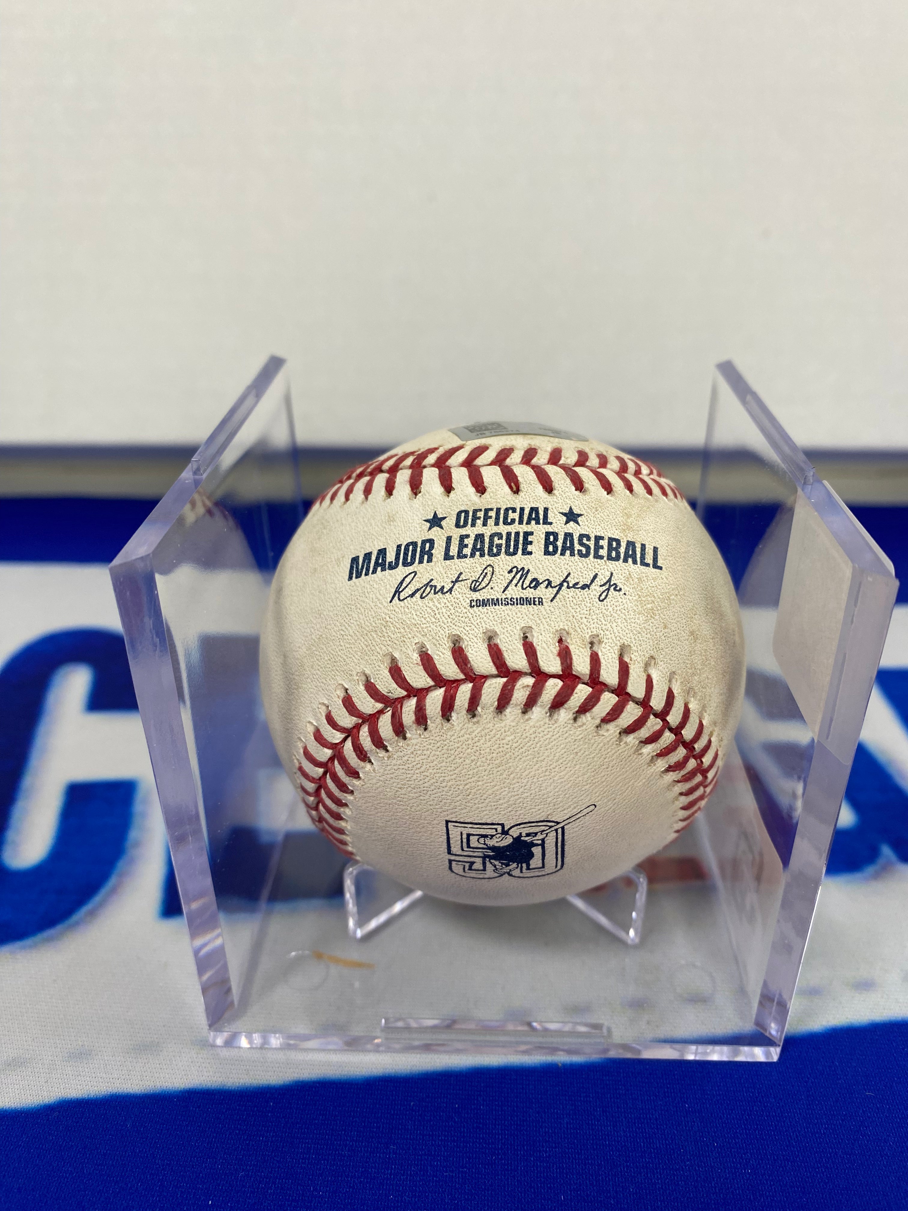 Fernando Tatis Jr. MLB Game Used Single Career Hit 32 06/07/19