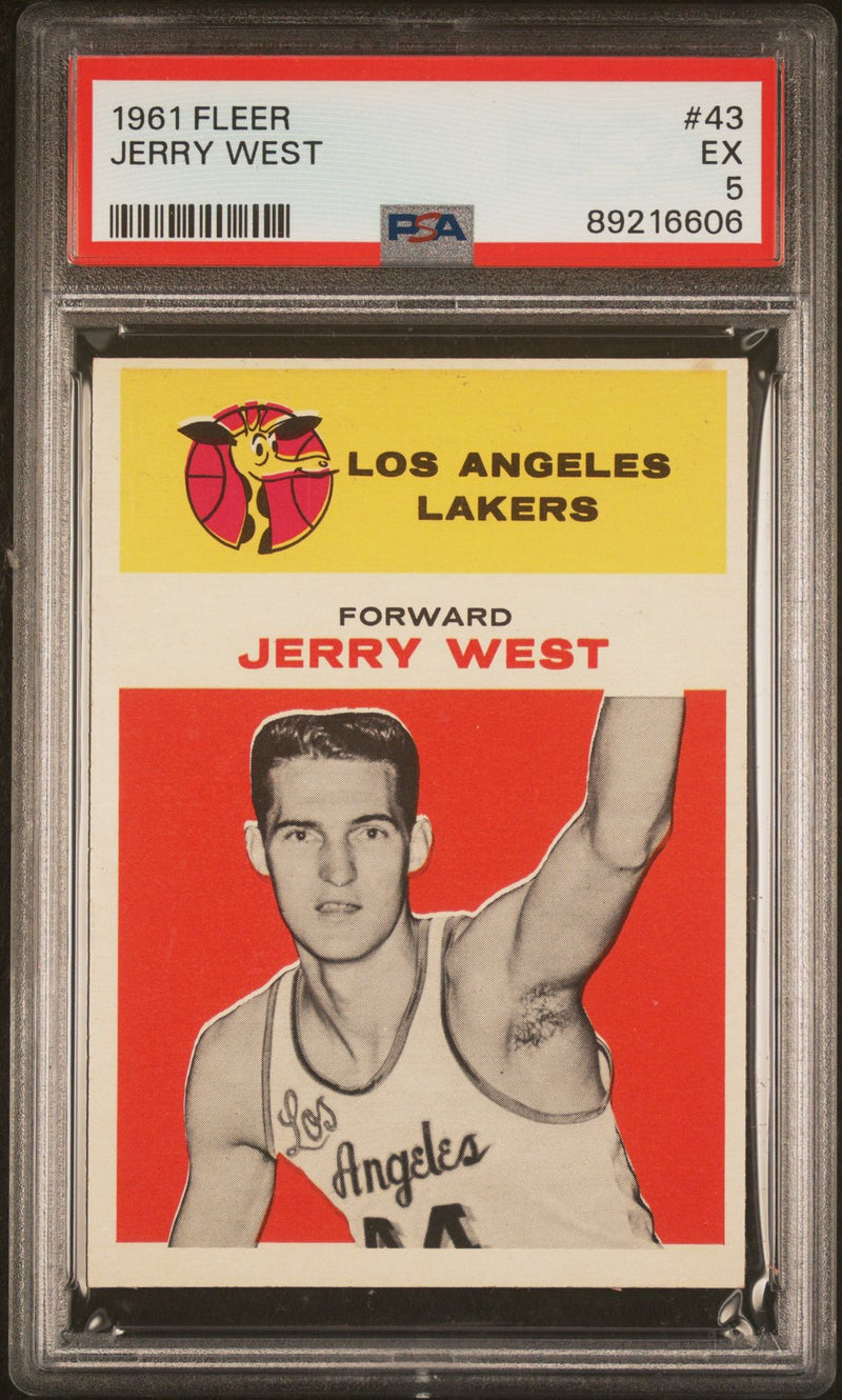 Jerry West 1961 Fleer 