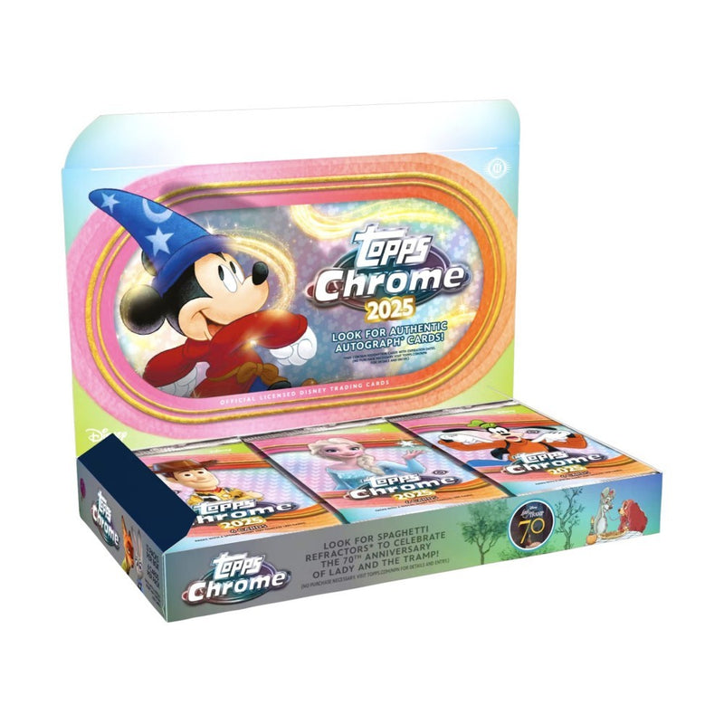2025 Topps Disney Chrome Hobby Box