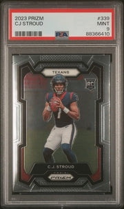 CJ Stroud 2023 Panini Prizm #339 Rookie Card PSA 9