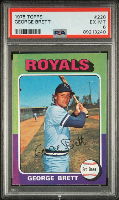 George Brett 1975 Topps 