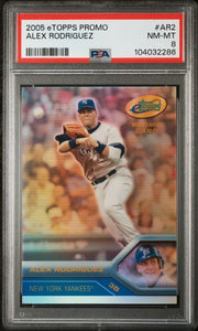 Alex Rodriguez 2005 eTopps Promo Card PSA 8