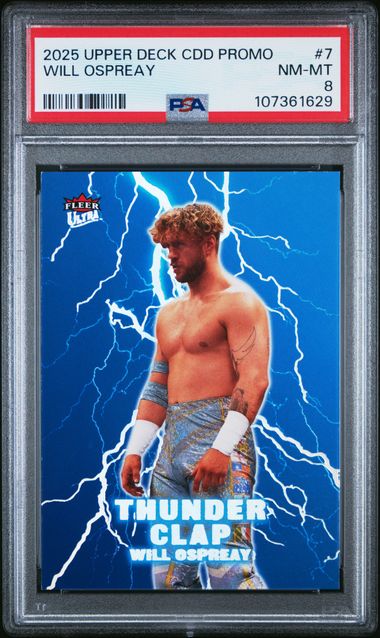 Will Ospreay 2025 Upper Deck CDD Promo Thunder Clap 