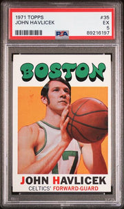 John Havlicek 1971 Topps #35 PSA 5