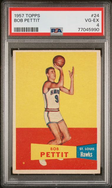 Bob Pettit 1957 Topps 