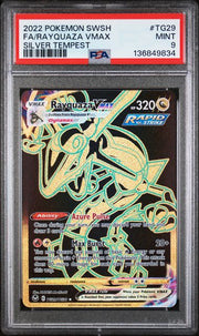 Rayquaza Vmax Pokémon Silver Tempest Trainer Gallery #TG29/TG30 PSA 9