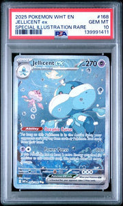 Jellicent SIR Pokémon White Flare #168 PSA 10