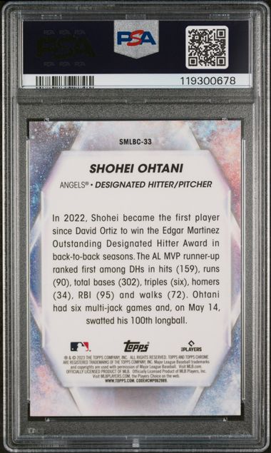 Shohei Ohtani 2023 Topps Stars of the MLB #33 PSA 9