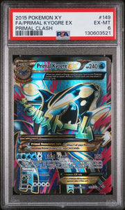 Primal Kyogre EX Pokémon XY Primal Clash Full Art Ultra Rare #149/160 PSA 6