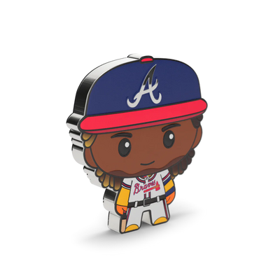 2025 Niue Major League Baseball Players Chibi Ronald Acuna .Jr 1 oz Silver Coin
