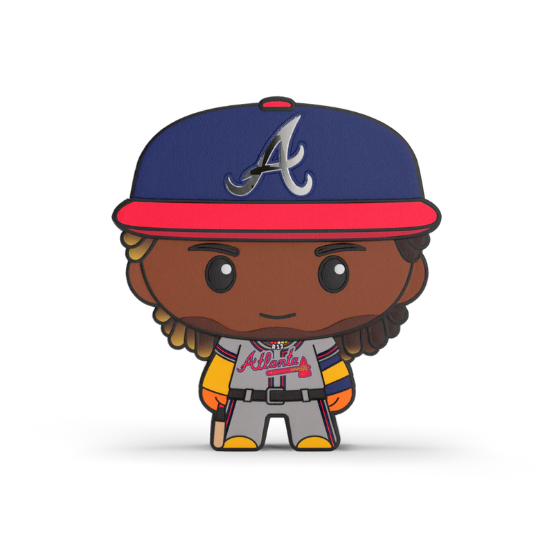 2025 Niue Major League Baseball Players Chibi Ronald Acuna .Jr 1 oz Silver Coin