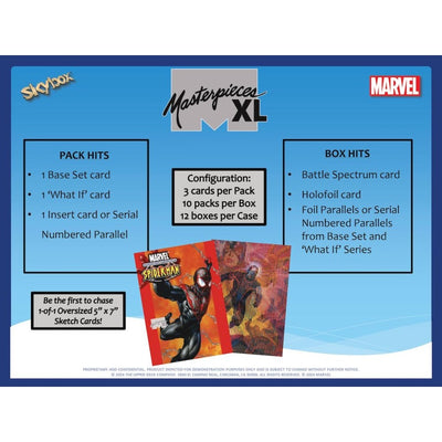 2024 Upper Deck Marvel Masterpieces XL Hobby Box [Contact Us To Order]