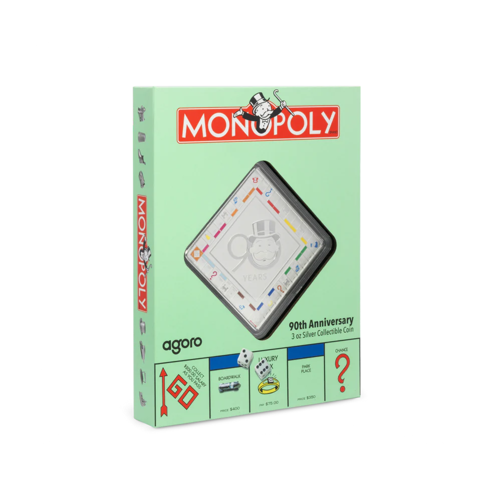 Monopoly 90th Anniversary Coin - New Zealand Mint